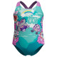 Speedo Βρεφικό ολόσωμο μαγιό Girls Learn to Swim Printed Crossback Swimsuit